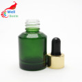 High quality oblique shoulder 30ml glass bottle shoulder-005RL